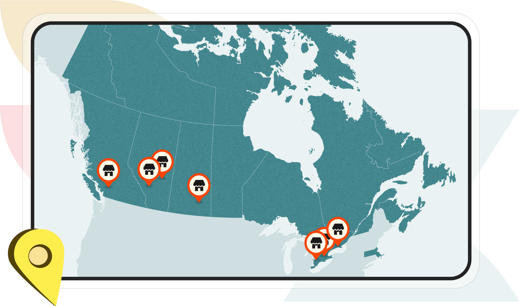 Our retail network across Canada